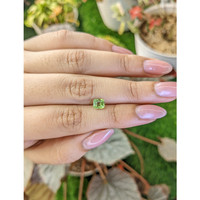 0.76 Ct. Green (Lime Green) Peridot from Pakistan Life Style