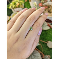 0.76 Ct. Green (Lime Green) Peridot from Pakistan Life Style