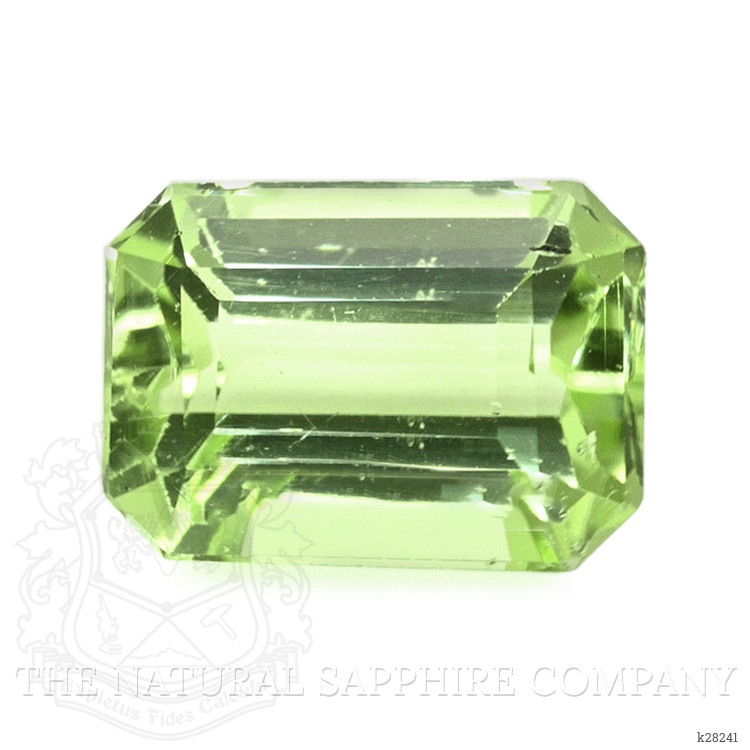 1.28 Ct. Green (Lime Green) Peridot from Pakistan