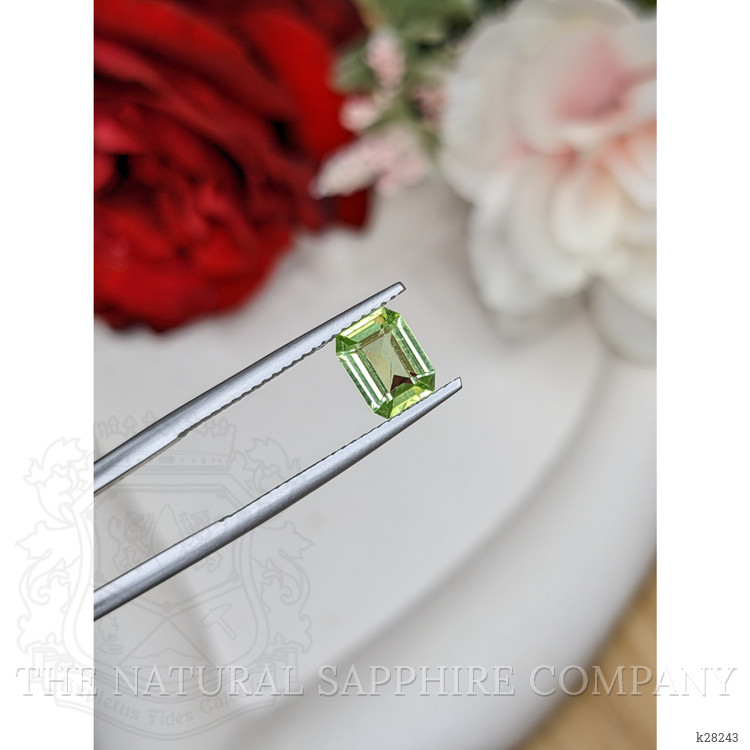 1.07 Ct. Green (Lime Green) Peridot from Pakistan