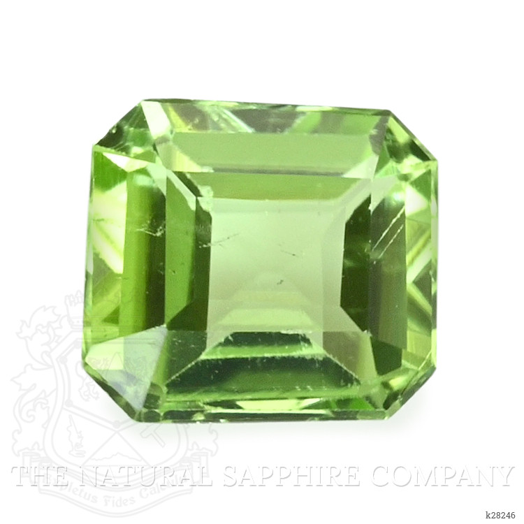 0.65 Ct. Green (Lime Green) Peridot from Pakistan