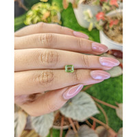 0.83 Ct. Green (Lime Green) Peridot from Pakistan Life Style