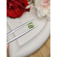0.90 Ct. Green (Lime Green) Peridot from Pakistan Life Style