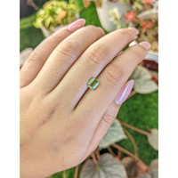 1.07 Ct. Green (Lime Green) Peridot from Pakistan Life Style