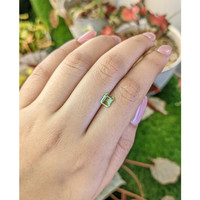 0.75 Ct. Green (Lime Green) Peridot from Pakistan Life Style