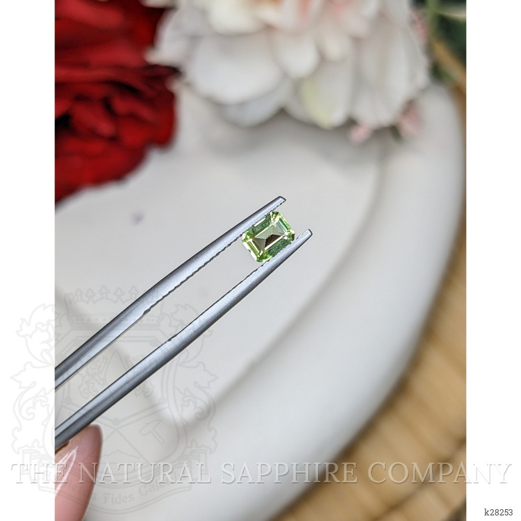 0.47 Ct. Green (Lime Green) Peridot from Pakistan