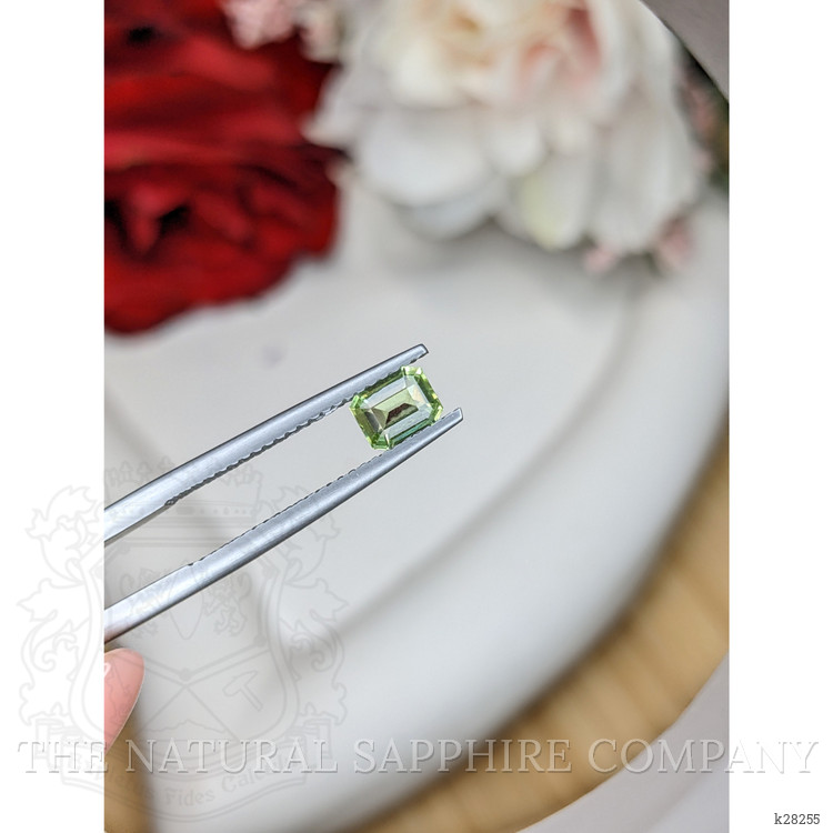 0.51 Ct. Green (Lime Green) Peridot from Pakistan