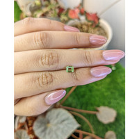 0.57 Ct. Green (Lime Green) Peridot from Pakistan Life Style