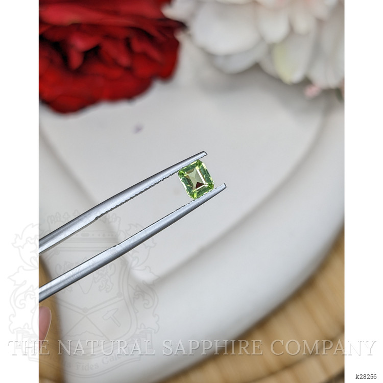 0.57 Ct. Green (Lime Green) Peridot from Pakistan