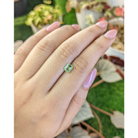 0.82 Ct. Green (Lime Green) Peridot from Pakistan Life Style