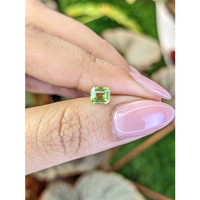 0.72 Ct. Green (Lime Green) Peridot from Pakistan Life Style