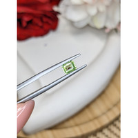 0.72 Ct. Green (Lime Green) Peridot from Pakistan Life Style