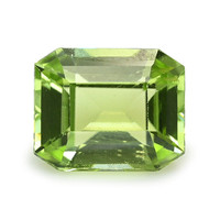 0.69 Ct.Tw. Emerald Cut Peridot