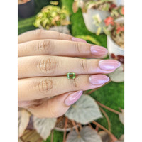 0.67 Ct. Green (Lime Green) Peridot from Pakistan Life Style
