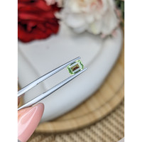 0.67 Ct. Green (Lime Green) Peridot from Pakistan Life Style