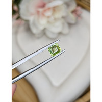 0.91 Ct. Green (Lime Green) Peridot from Pakistan Life Style