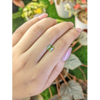 0.91 Ct. Green (Lime Green) Peridot from Pakistan Life Style