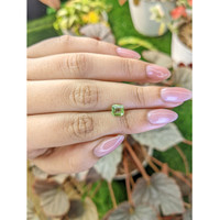 0.91 Ct. Green (Lime Green) Peridot from Pakistan Life Style