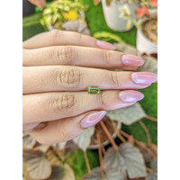 0.83 Ct. Green (Lime Green) Peridot from Pakistan Life Style