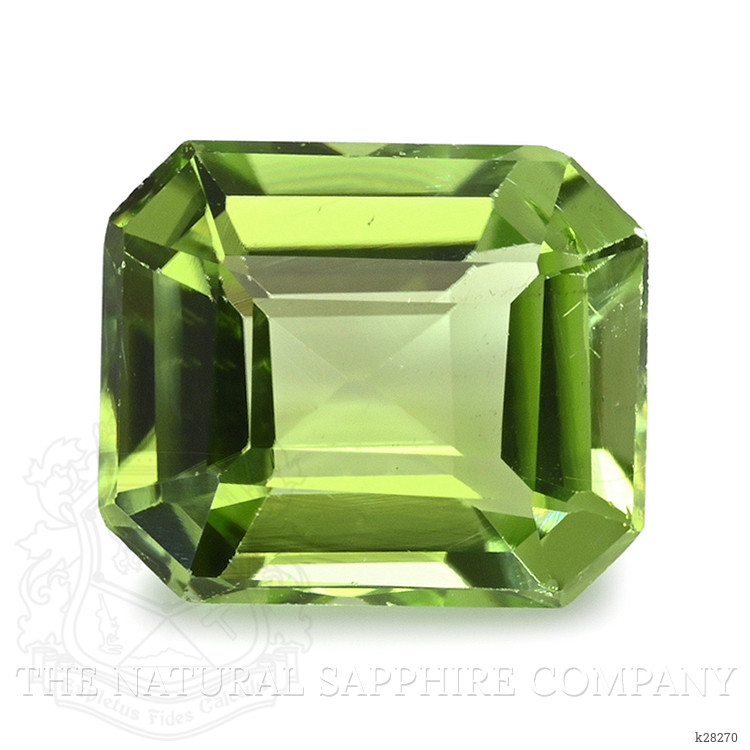 0.93 Ct. Green (Lime Green) Peridot from Pakistan