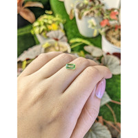 1.14 Ct. Green (Lime Green) Peridot from Pakistan Life Style