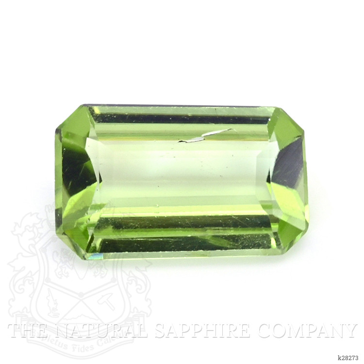 1.02 Ct. Green (Lime Green) Peridot from Pakistan