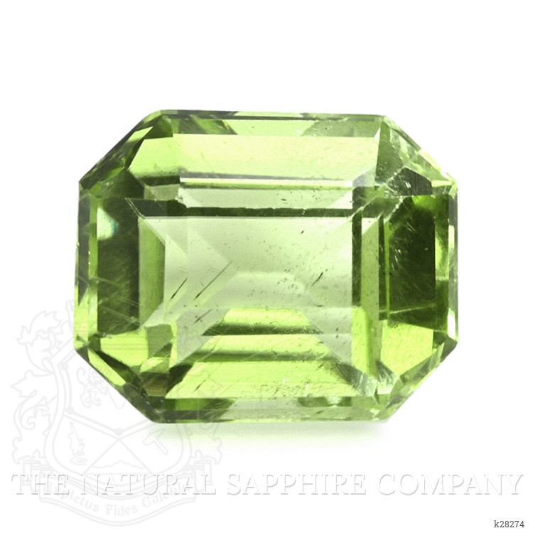 1.16 Ct. Green (Lime Green) Peridot from Pakistan
