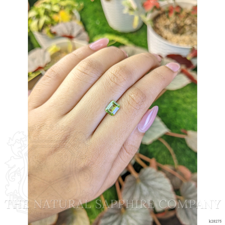1.18 Ct. Green (Lime Green) Peridot from Pakistan