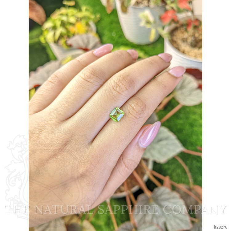 1.19 Ct. Green (Lime Green) Peridot from Pakistan