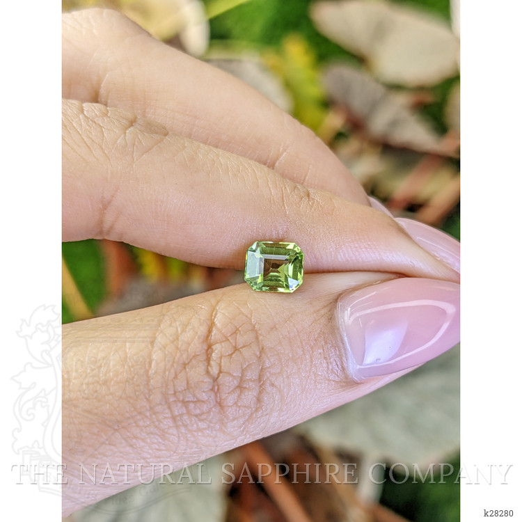 1.10 Ct. Green (Lime Green) Peridot from Pakistan