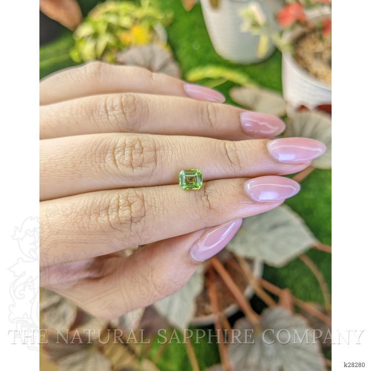 1.10 Ct. Green (Lime Green) Peridot from Pakistan