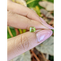 0.80 Ct. Green (Lime Green) Peridot from Pakistan Life Style