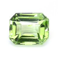 0.71 Ct. Green (Lime Green) Peridot from Pakistan Video