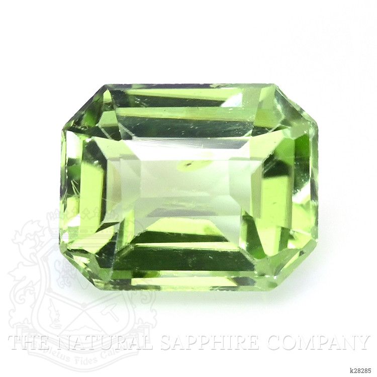 0.71 Ct. Green (Lime Green) Peridot from Pakistan