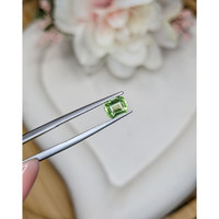 0.71 Ct. Green (Lime Green) Peridot from Pakistan Life Style