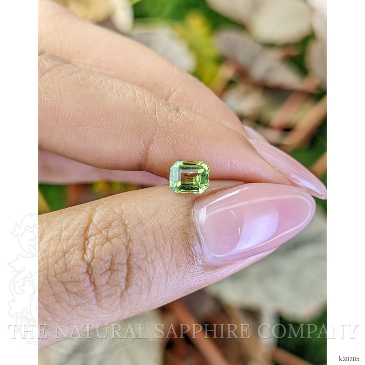 0.71 Ct. Green (Lime Green) Peridot from Pakistan