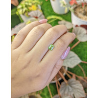 0.90 Ct. Green (Lime Green) Peridot from Pakistan Life Style