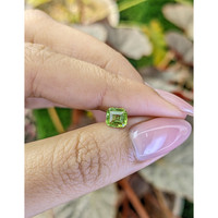 0.80 Ct. Green (Lime Green) Peridot from Pakistan Life Style