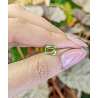 1.16 Ct. Green (Lime Green) Peridot from Pakistan Life Style