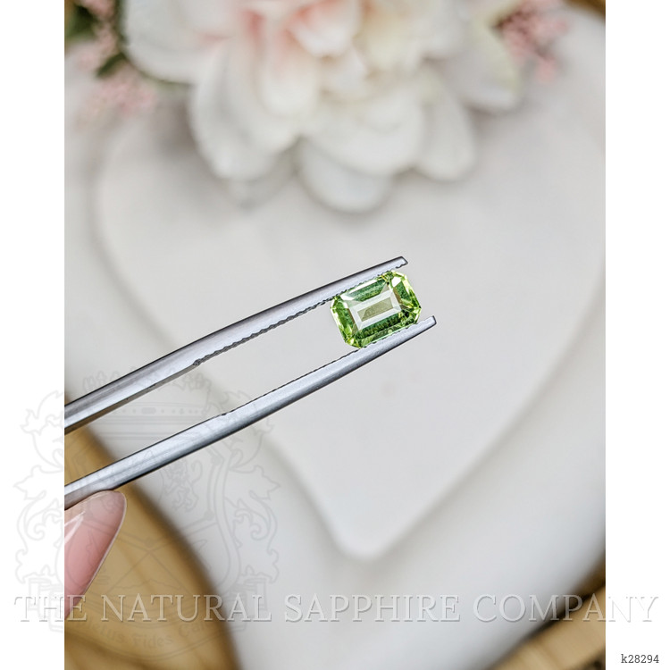 1.14 Ct. Green (Lime Green) Peridot from Pakistan