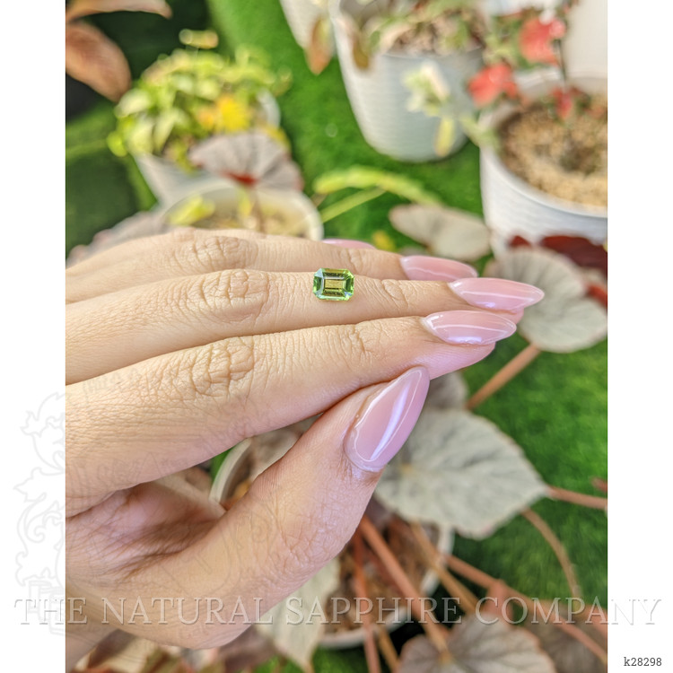 1.10 Ct. Green (Lime Green) Peridot from Pakistan