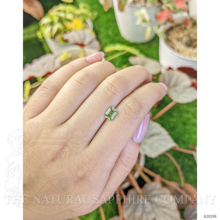 1.10 Ct. Green (Lime Green) Peridot from Pakistan