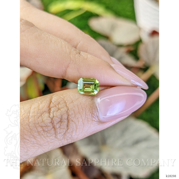 1.10 Ct. Green (Lime Green) Peridot from Pakistan