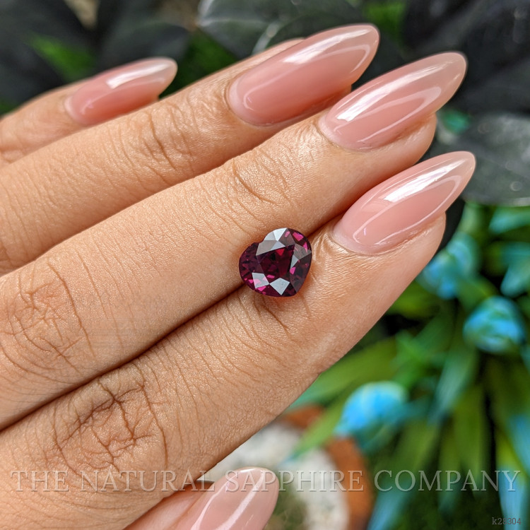 2.47 Ct. Purplish Pink Garnet from Tanzania