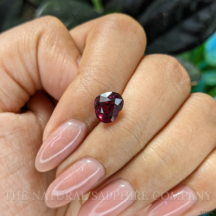 2.47 Ct. Purplish Pink Garnet from Tanzania