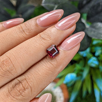 1.87 Ct. Reddish Pink Garnet from Tanzania Life Style