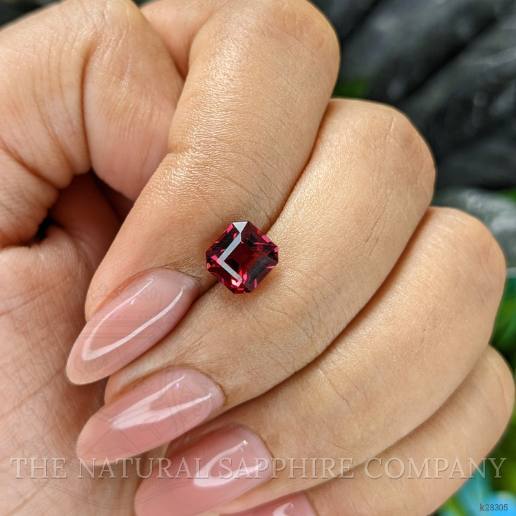 1.87 Ct. Reddish Pink Garnet from Tanzania
