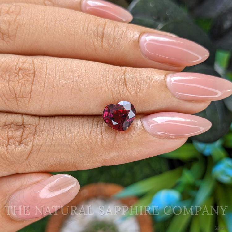 2.73 Ct. Reddish Pink Garnet from Tanzania