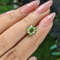 1.59 Ct. Green (Lime Green) Peridot from Tanzania Life Style