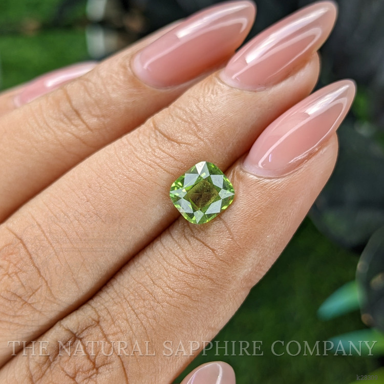 1.59 Ct. Green (Lime Green) Peridot from Tanzania
